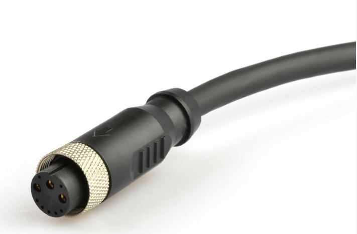 L1019A female motor connector with cable