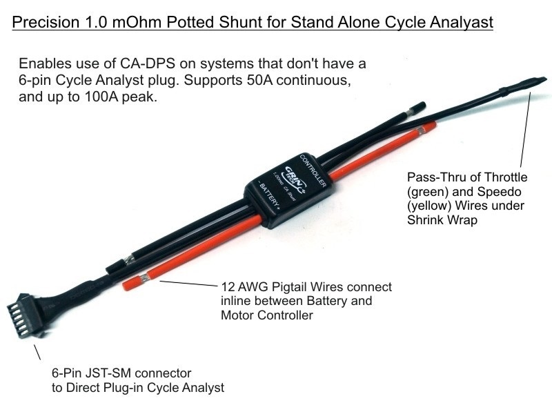 Shunt for Cycle Analyst